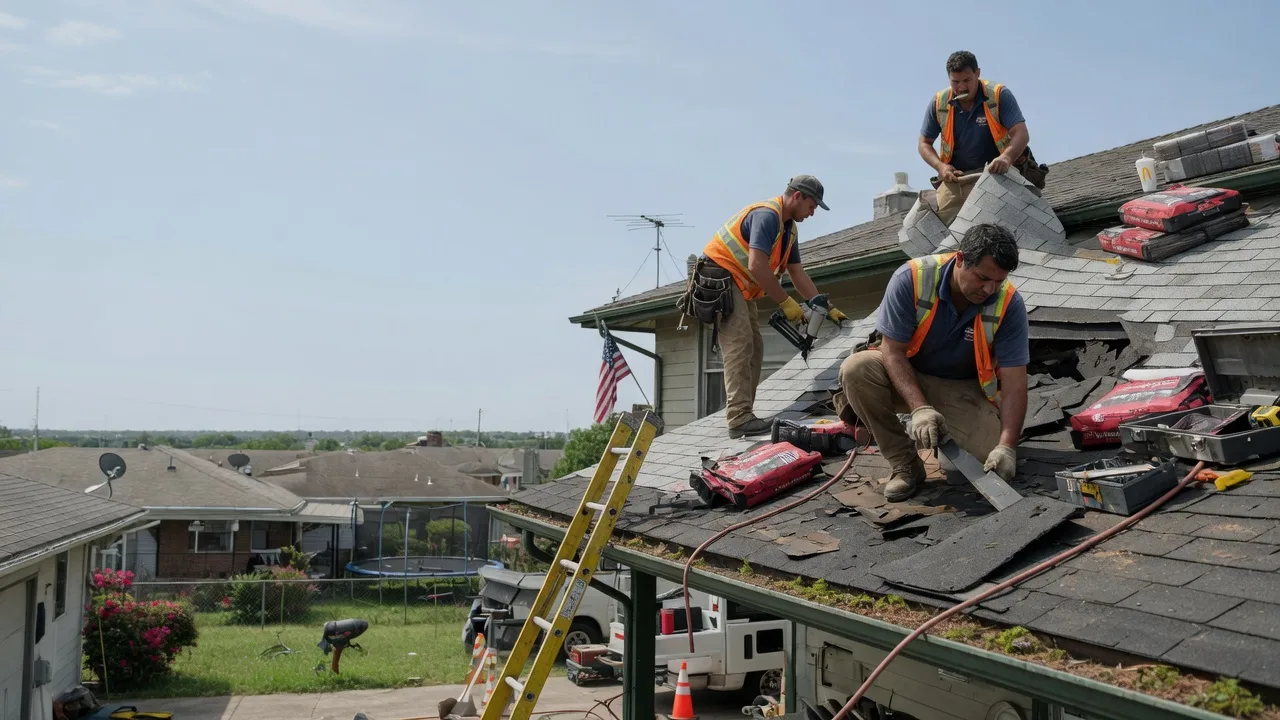 Roof Repair in Thackerville, OK near me